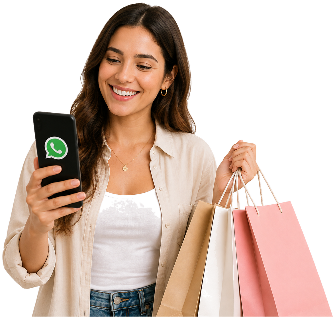 Cliente comprando en el grupo de WhatsApp de Jaroshoppers